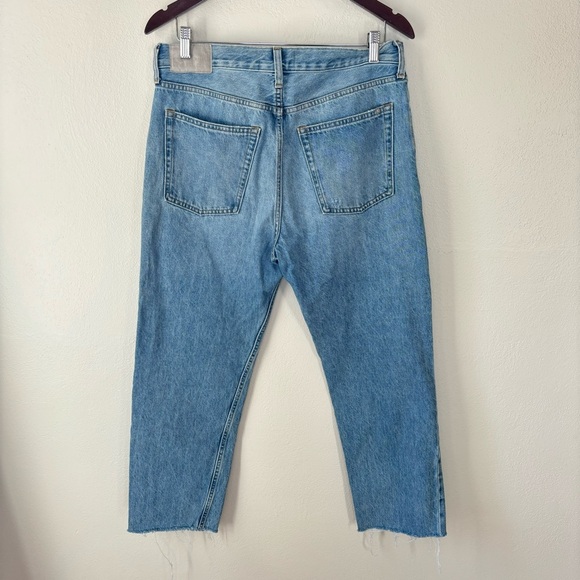 Everlane The Relaxed Straight Fit Jeans In Blue Women’s Sz 28 Reg Organic Cotton - Picture 5 of 8